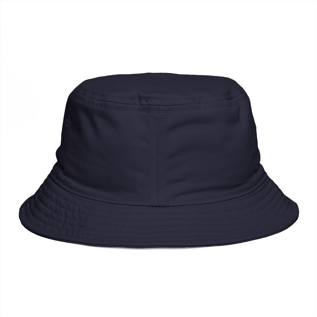 Yin Yang Floral Bucket Hat — Boho Zen Sunflower Graphic Bucket Hat