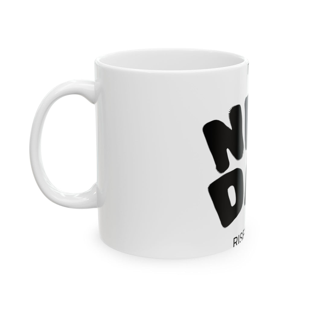 New Day Ceramic Mug – "It's a New Day" Inspirational Coffee Cup (11oz, 15oz)