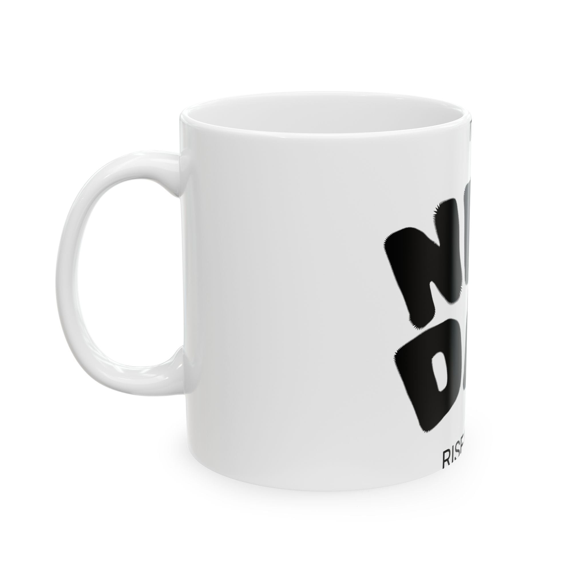 New Day Ceramic Mug – "It's a New Day" Inspirational Coffee Cup (11oz, 15oz)
