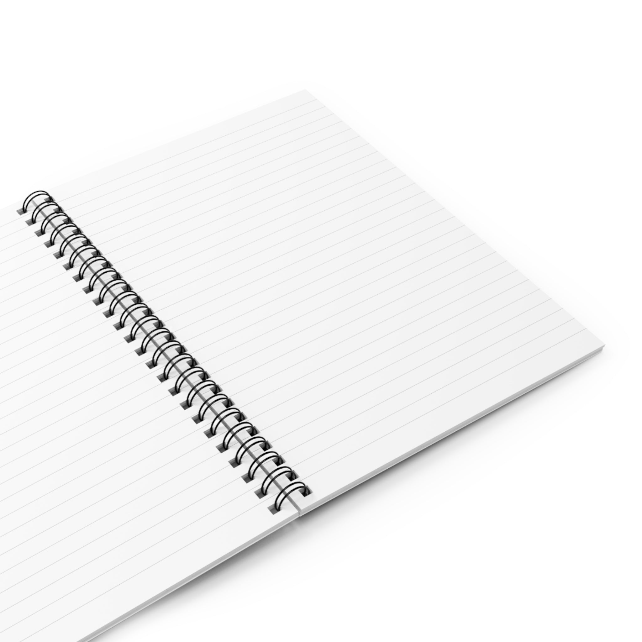Yin Yang Mandala Spiral Notebook — Ruled Journal for Mindfulness & Balance
