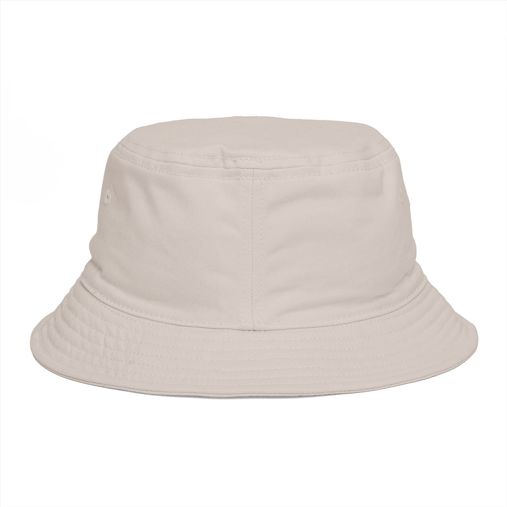 Yin Yang Floral Bucket Hat — Boho Zen Sunflower Graphic Bucket Hat